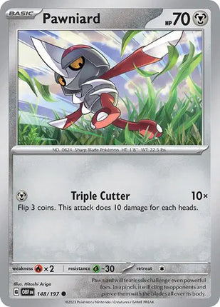 Pawniard Common • 148/197 Obsidian Flames
