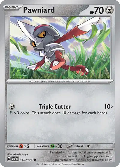Pawniard Common • 148/197 Obsidian Flames