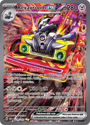 Revavroom ex Obsidian Flames Special Illustration Rare 224/197