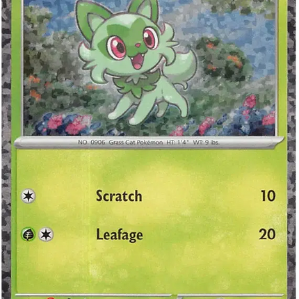 Sprigatito Promo • 001/015 McDonald's Promos 2023 Holo