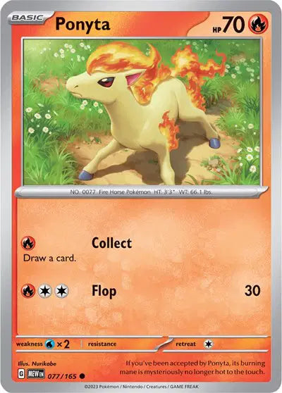 Ponyta Common • 077/165 SV: 151
