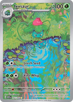 Ivysaur SV: 151 Illustration Rare 167/165