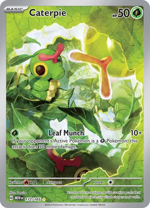 Caterpie SV: 151 Illustration Rare 172/165