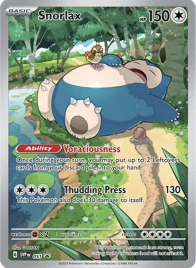 Snorlax Scarlet & Violet Promo Promo 051
