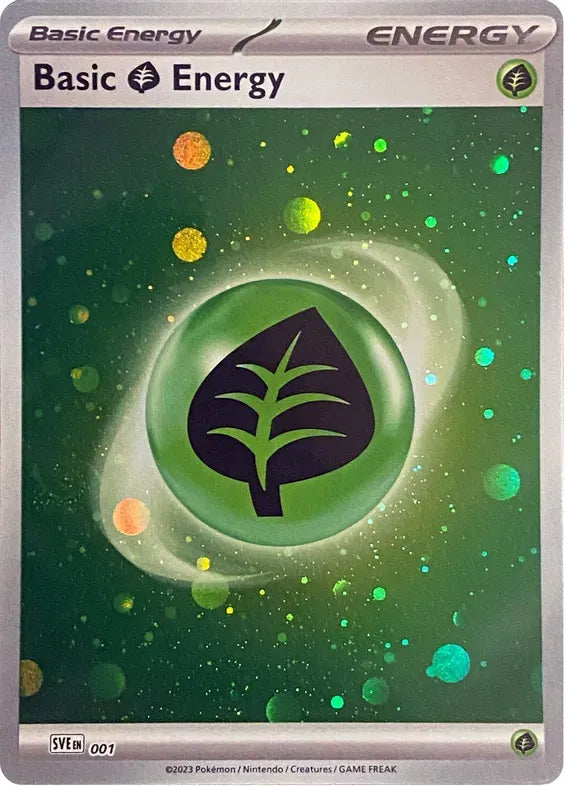 Basic Grass Energy (Cosmos Holo) SV: 151 Common 001
