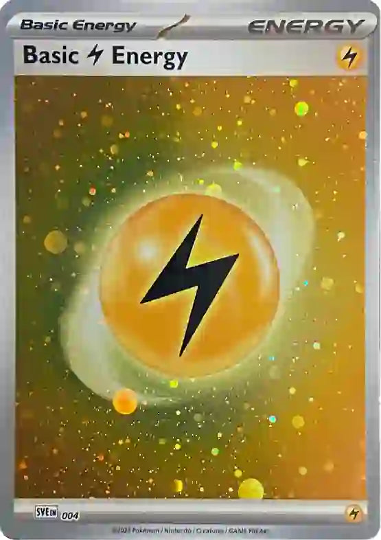 Basic Lightning Energy (Cosmos Holo) SV: 151 Common 004