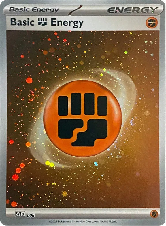 Basic Fighting Energy (Cosmos Holo) SV: 151 Common 006