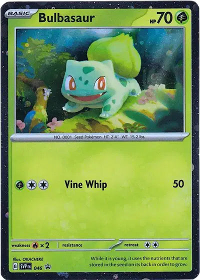 Bulbasaur (Cosmos Holo) Promo • 046 Scarlet & Violet Promo