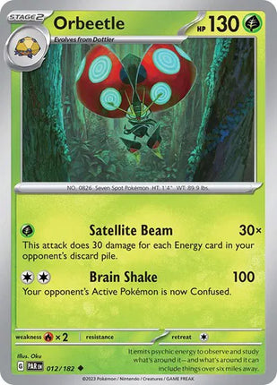 Orbeetle Paradox Rift Uncommon 012/182