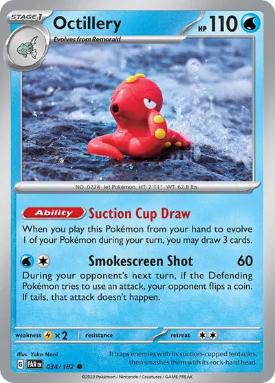Octillery Common • 034/182 Paradox Rift