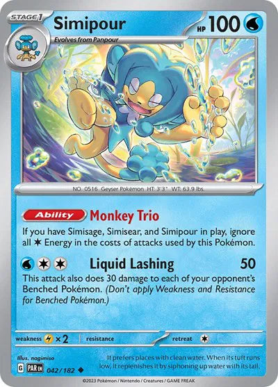 Simipour Paradox Rift Uncommon 042/182