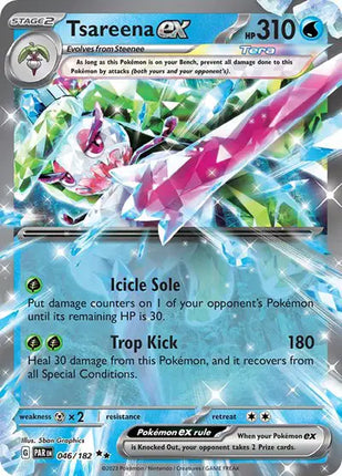 Tsareena ex  Double Rare • 046/182 Paradox Rift