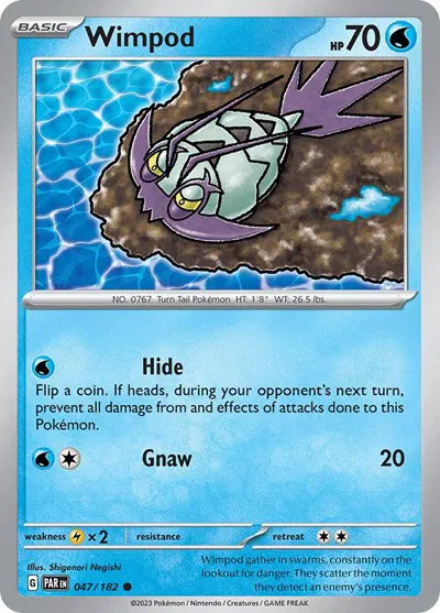 Wimpod Paradox Rift Common 047/182 Reverse Holofoil