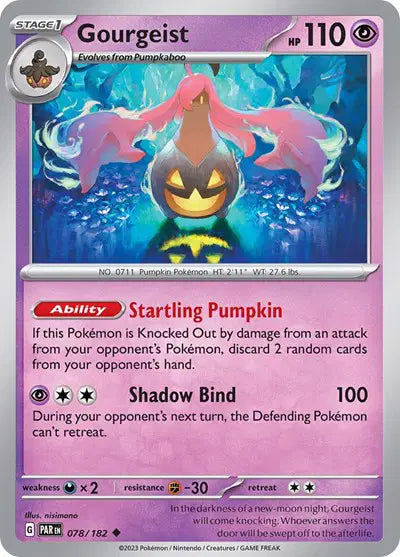 Gourgeist Uncommon • 078/182 Paradox Rift