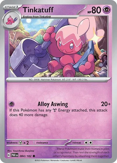 Tinkatuff Paradox Rift Common 084/182 Reverse Holofoil