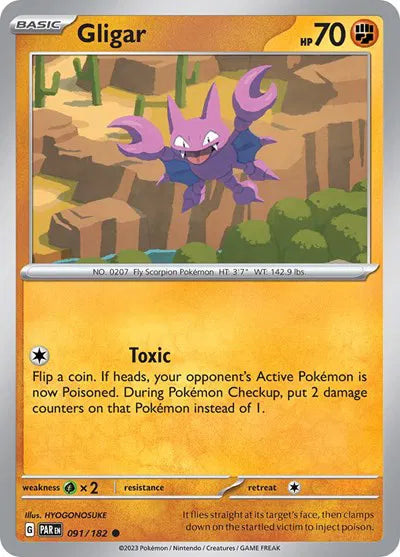 Gligar Paradox Rift Common 091/182