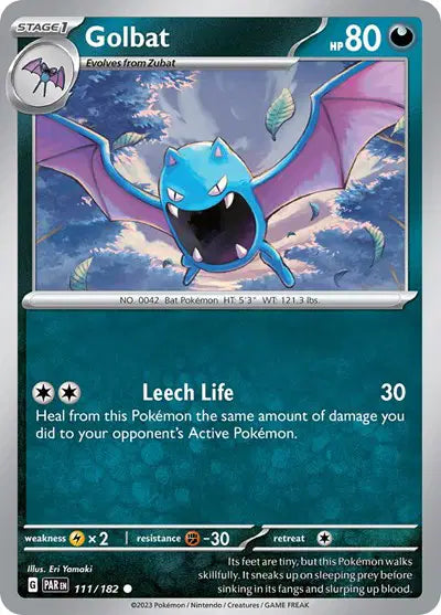 Golbat Common • 111/182 Paradox Rift