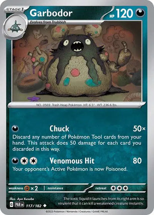 Garbodor Uncommon • 117/182 Paradox Rift