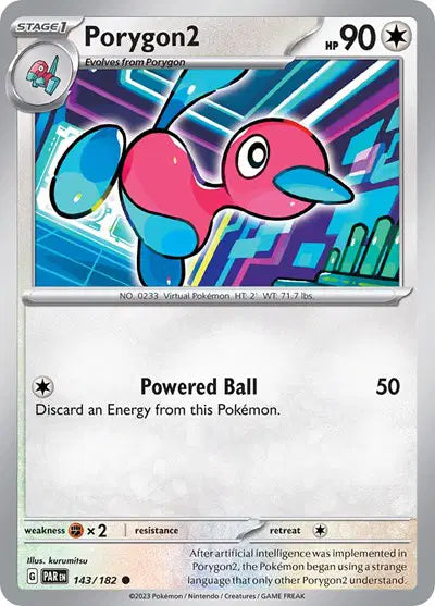 Porygon2 Common • 143/182 Paradox Rift