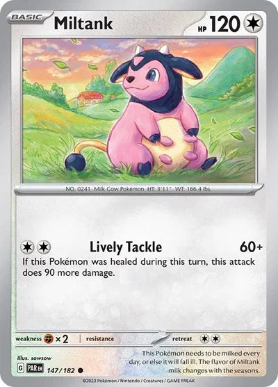Miltank Paradox Rift Common 147/182 Reverse Holofoil