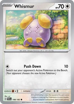 Whismur Common • 148/182 Paradox Rift Reverse Holofoil