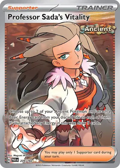 Professor Sada's Vitality Ultra Rare • 239/182 Paradox Rift