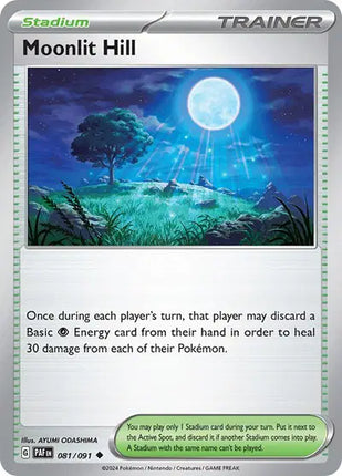 Moonlit Hill Uncommon • 081/091 Paldean Fates