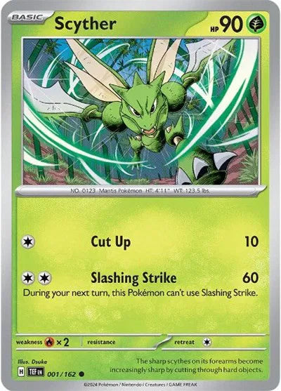Scyther Temporal Forces Common 001/162