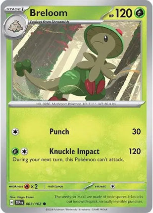 Breloom Common • 007/162 Temporal Forces