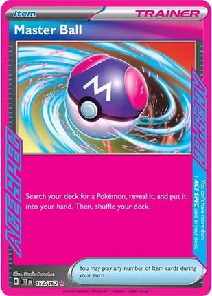 Master Ball Temporal Forces ACE SPEC Rare 153/162