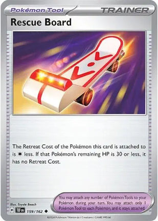 Rescue Board Uncommon • 159/162 Temporal Forces Reverse Holofoil