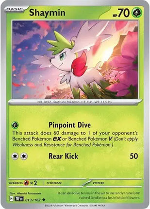 Shaymin Uncommon • 013/162 Temporal Forces