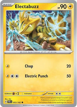 Electabuzz Temporal Forces Common 053/162