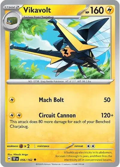 Vikavolt Uncommon • 056/162 Temporal Forces