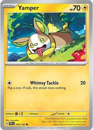 Yamper Common • 058/162 Temporal Forces