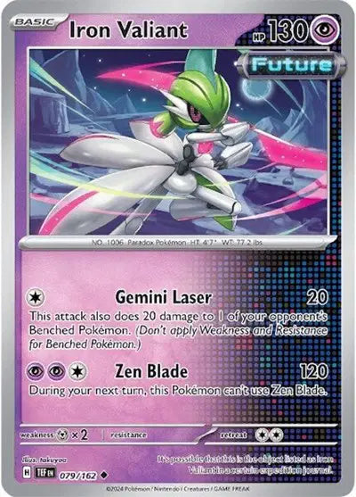 Iron Valiant Uncommon • 079/162 Temporal Forces