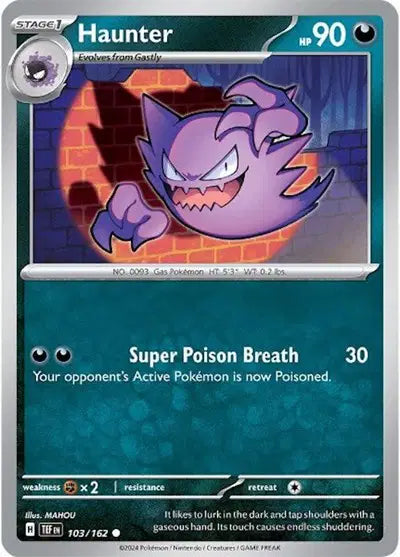 Haunter Common • 103/162 Temporal Forces