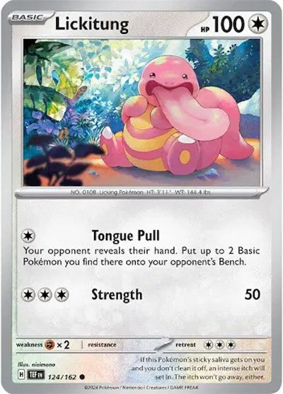 Lickitung Common • 124/162 Temporal Forces