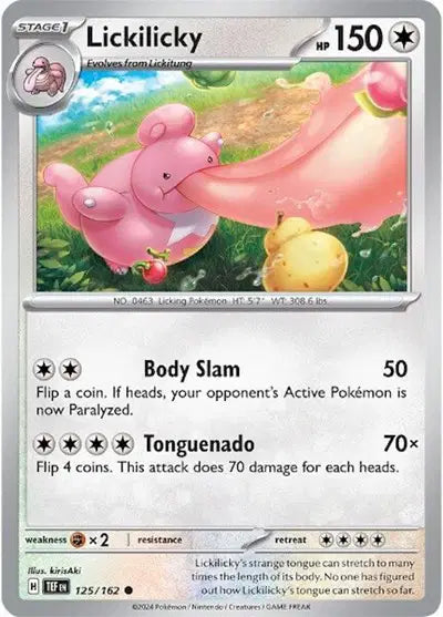 Lickilicky Common • 125/162 Temporal Forces