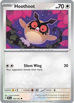 Hoothoot Common • 126/162 Temporal Forces