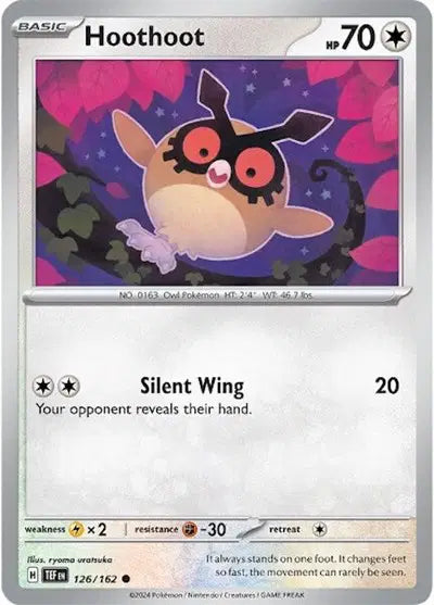 Hoothoot Common • 126/162 Temporal Forces