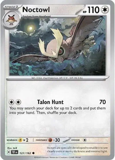 Noctowl Common • 127/162 Temporal Forces