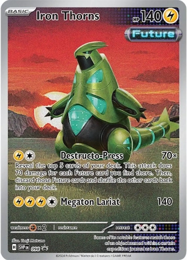 Iron Thorns Scarlet & Violet Promo Promo 098