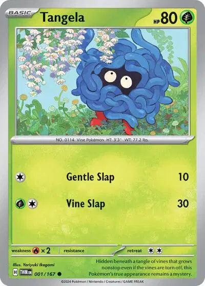 Tangela Common • 001/167 Twilight Masquerade