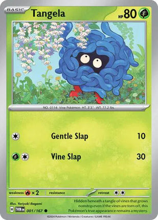 Tangela Twilight Masquerade Common 001/167 Reverse Holofoil