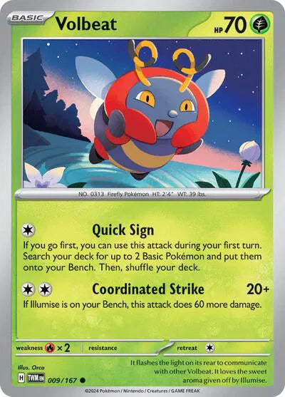 Volbeat Twilight Masquerade Common 009/167 Reverse Holofoil
