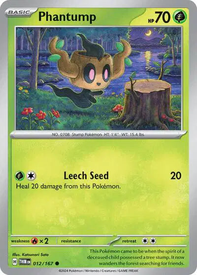 Phantump Common • 012/167 Twilight Masquerade