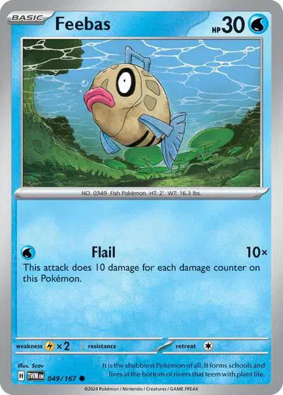 Feebas Common • 049/167 Twilight Masquerade