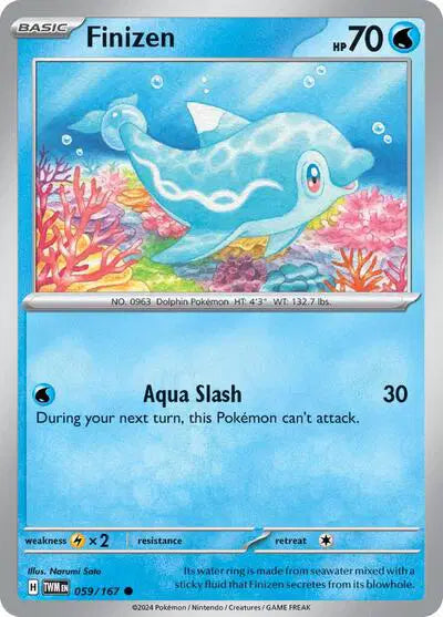 Finizen Common • 059/167 Twilight Masquerade Reverse Holofoil