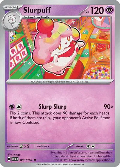 Slurpuff Twilight Masquerade Uncommon 090/167